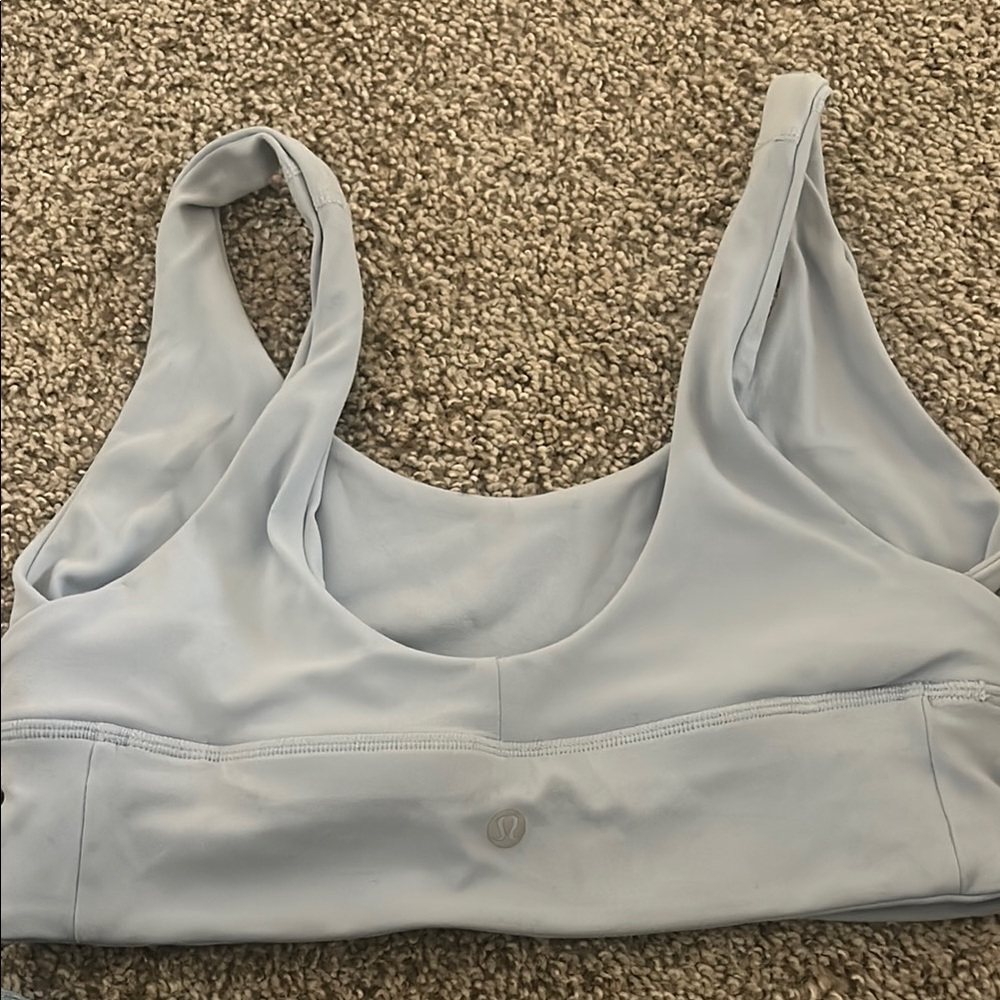 Lululemon Light Blue Sports Bra